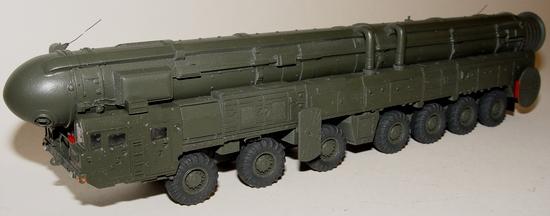MAZ 7917 with TOPOL RT-2PM (SS-25) Intercontinental ballistic missile