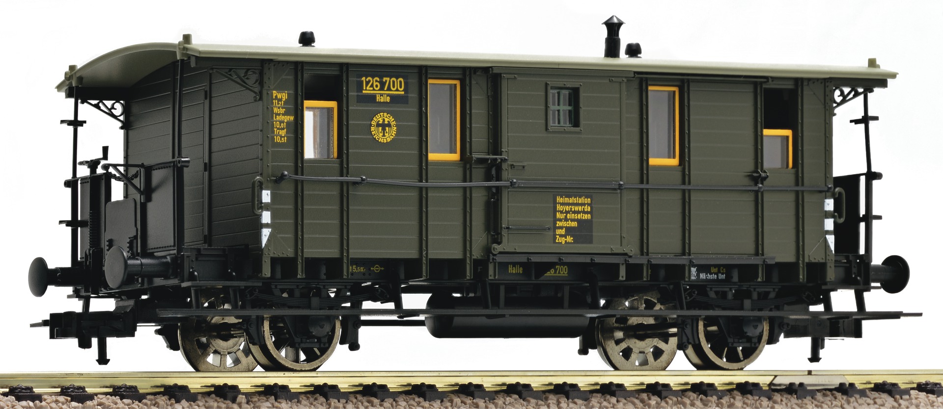 Fleischmann 2 axle Baggage car type Pwgi EuroTrainHobby