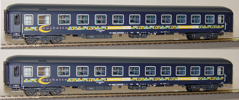 LS Models Set of 2 Passenger couchette cars type Bcm - EuroTrainHobby