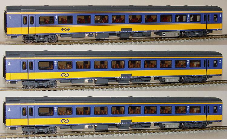 Ls Models Set Of 3 Passenger Cars Type Icrm Intercity Stam 5608 Set 1