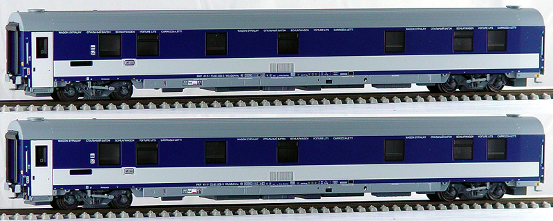 LS Models Set of 2 sleeping cars type WLABdmnu of Jan