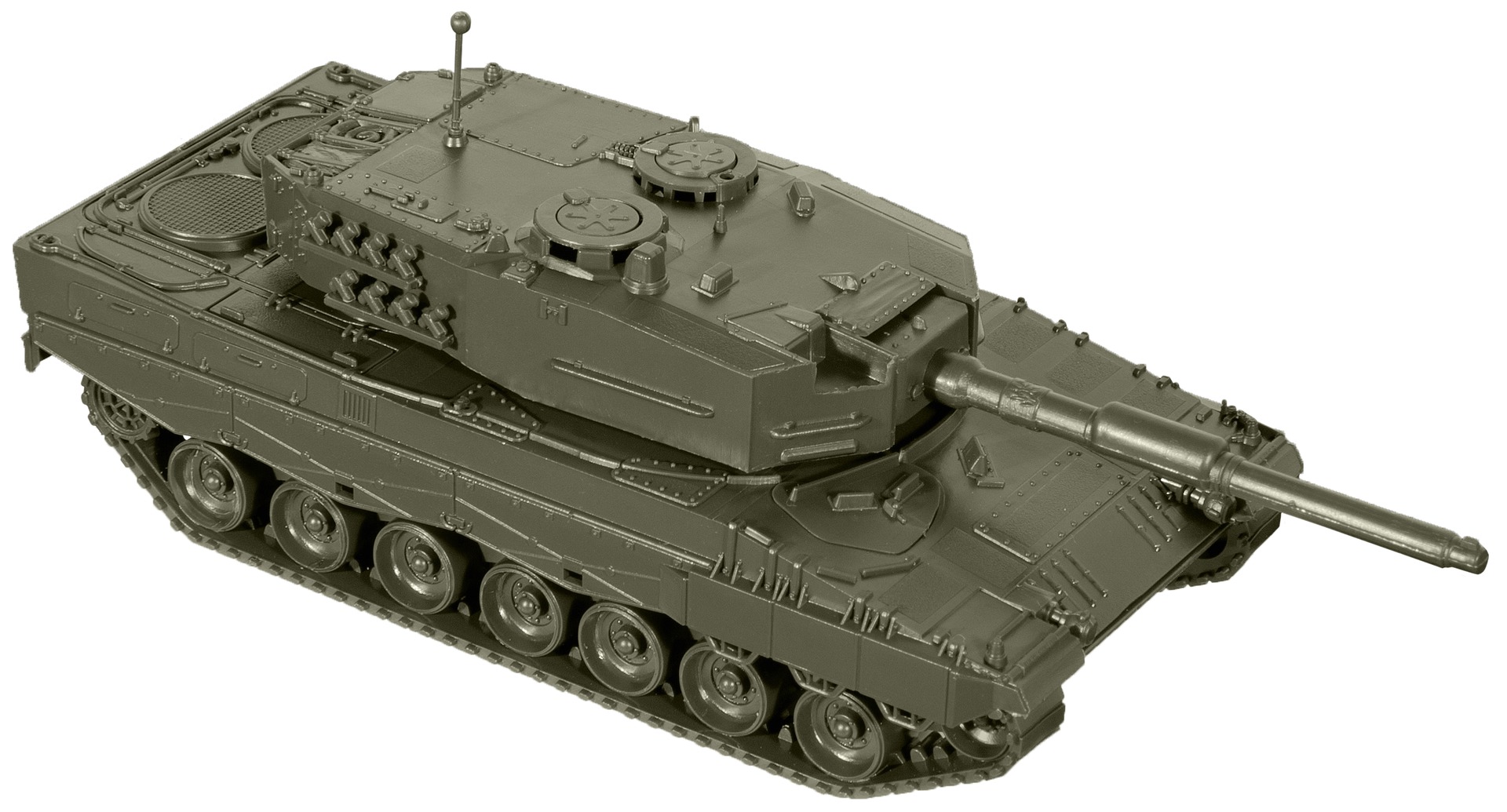 Roco Main battle tank Leopard 2 A4 kit EuroTrainHobby