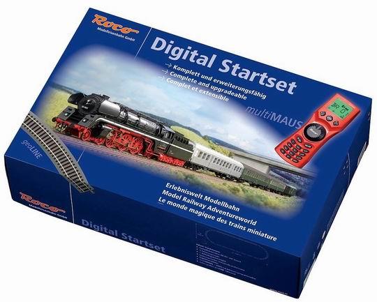 Roco Digital starter set with steam locomotive BR 01.5 and interzone train  - EuroTrainHobby