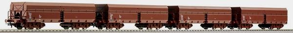 Set of 4 high capacity hopper cars