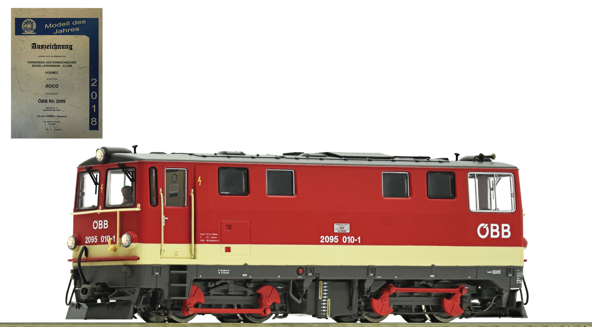 Roco Diesel locomotive 2095 010 - EuroTrainHobby