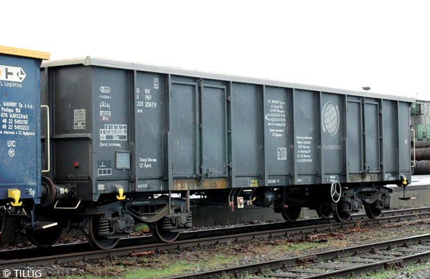 4-axle Gondola car type Eanos of PKP-CTL