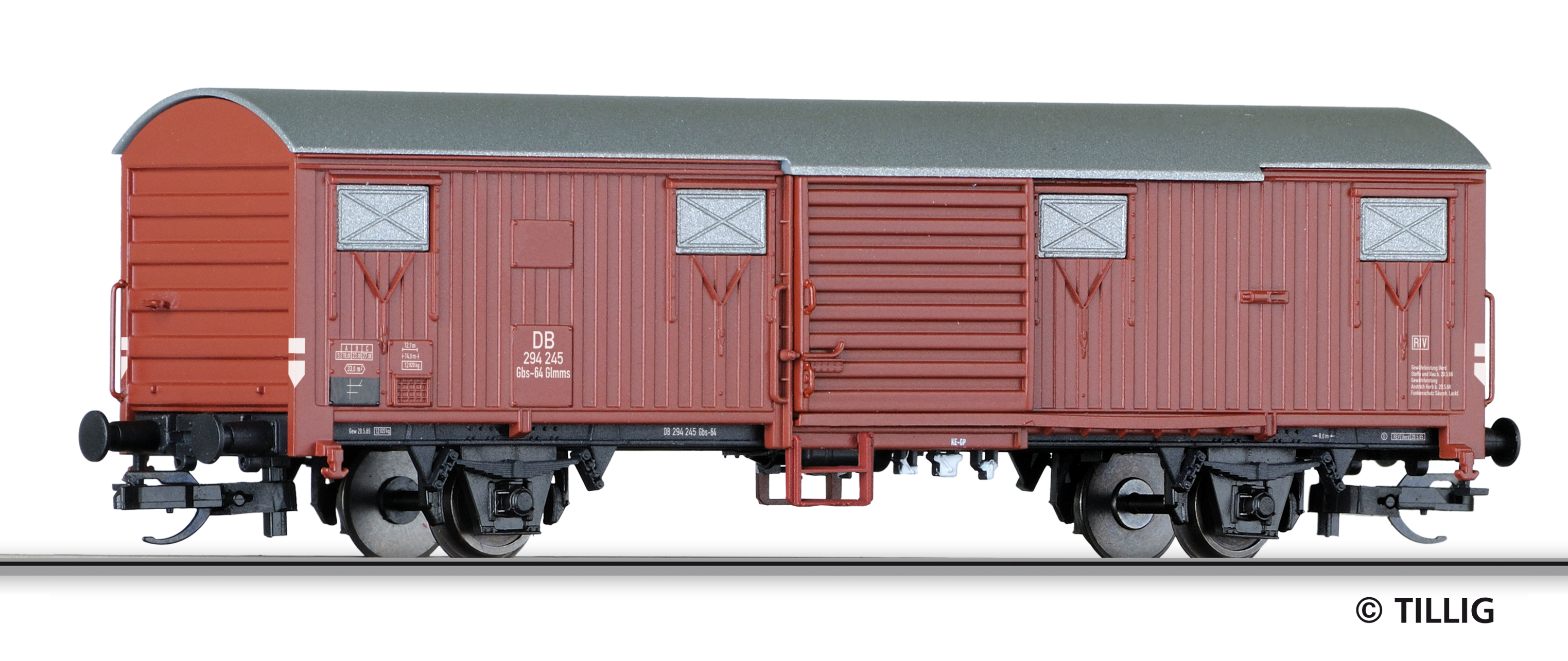Tillig 2 axle Box car EuroTrainHobby