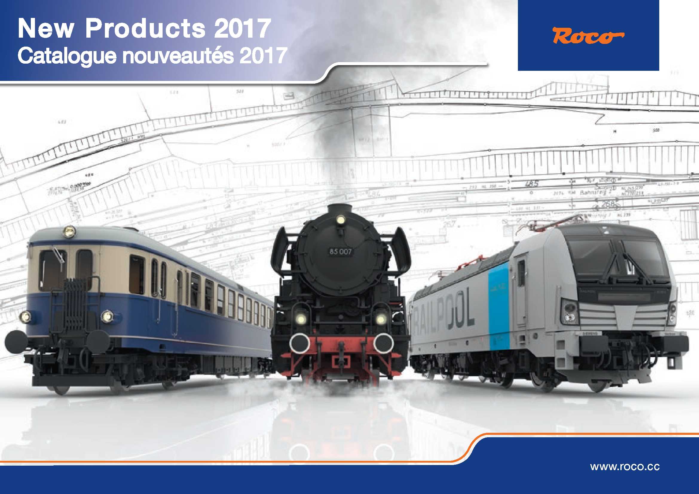 Roco News 2017 for HO scale